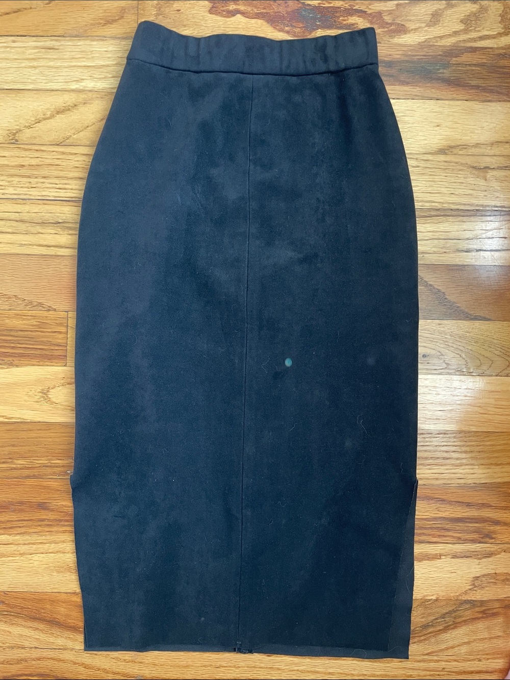 Aritzia Black (feels like suede) Pencil Skirt - Women XXSP